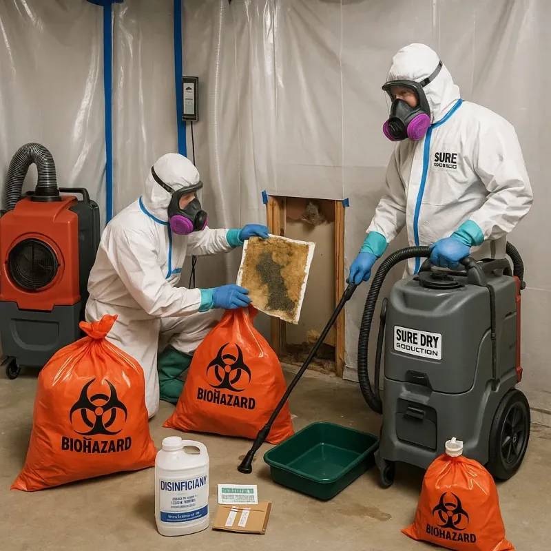 Contaminated Water Handling Protocols process in Gaylord, MN