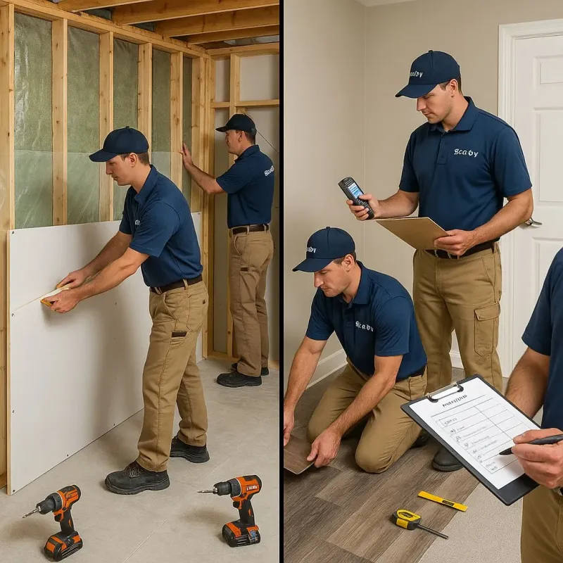 Repairs and Reconstruction process in Gaylord, MN