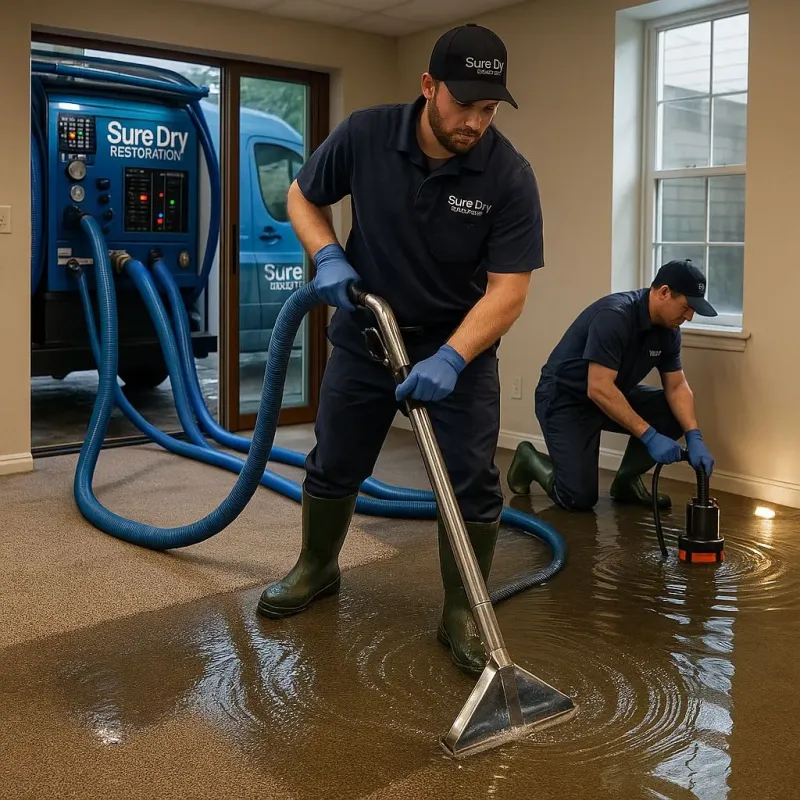 Water Extraction and Removal process in Gaylord, MN